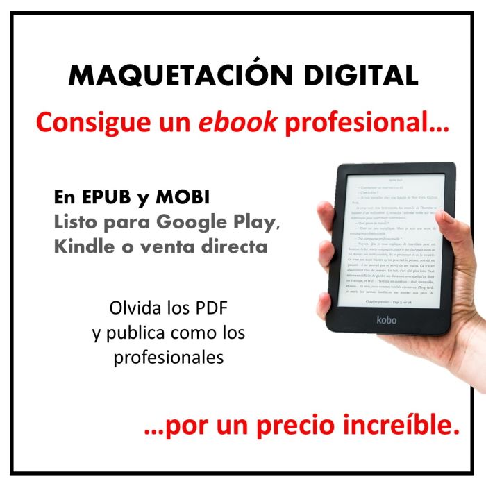 Promoción de maquetación digital con Autoedítate